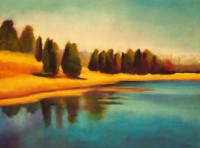 Family Reunion 37x44 Framed Pastel  2800