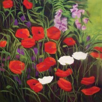 Poppies and Peonies
