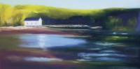 The Boat House 23x34 Framed Pastel  1750.00